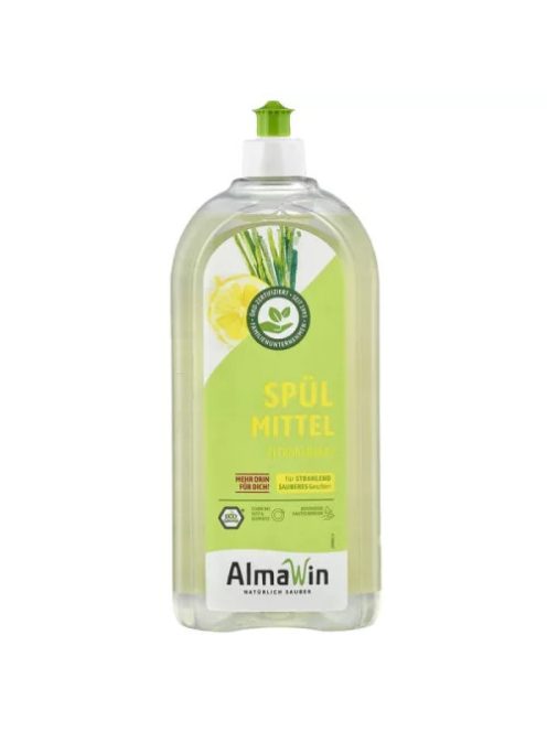 Almawin Kézi mosogatószer citromfűvel 1 liter -- készlet erjéig