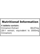 H&B Fahéj tabletta 2000 mg 90 db 