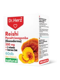 Dr. Herz reishi 350mg+c-vitamin+szerves cink kapszula 60 db