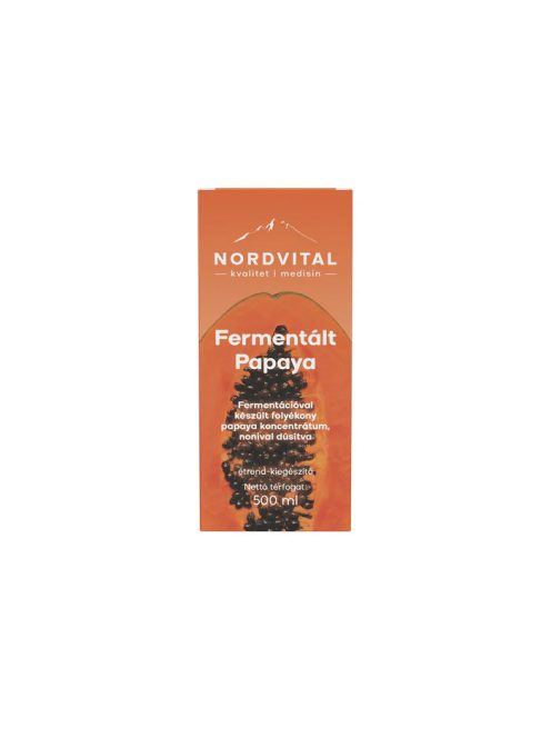 Nordvital Fermentált Papaya koncentrátum+Noni 500 ml 