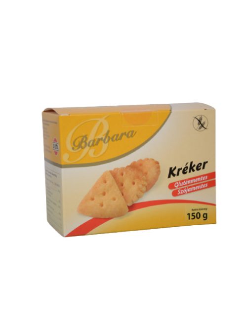 Barbara gluténmentes kréker sós 150 g