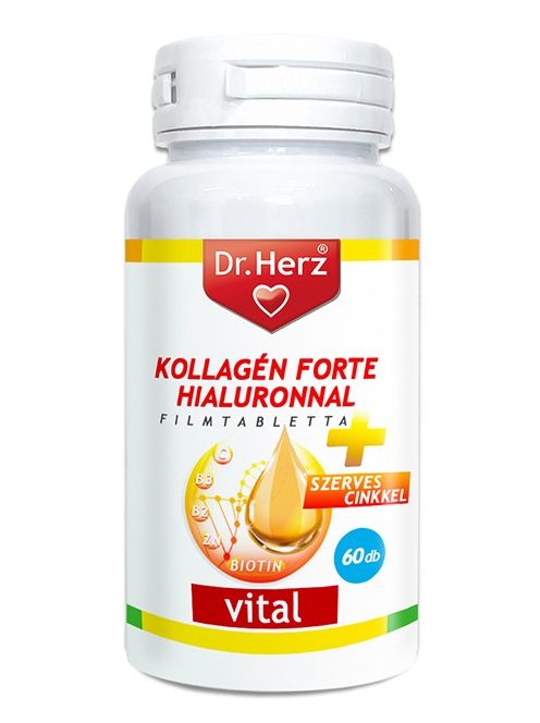 Dr. Herz Kollagén Forte Hialuronnal Tabletta 60 db