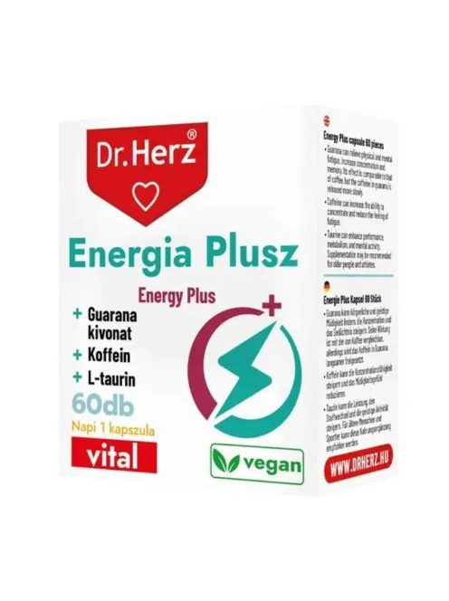 Dr. Herz energia plusz kapszula 60 db