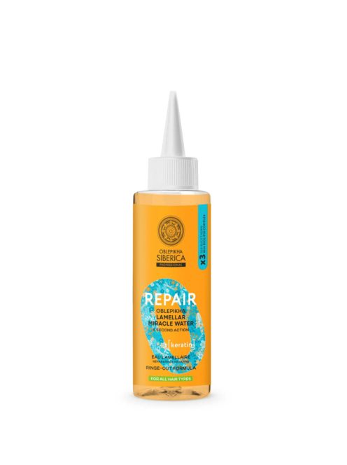 Natura Siberica Oblepikha Siberica Helyreállító homoktövis lamellás víz 200ml