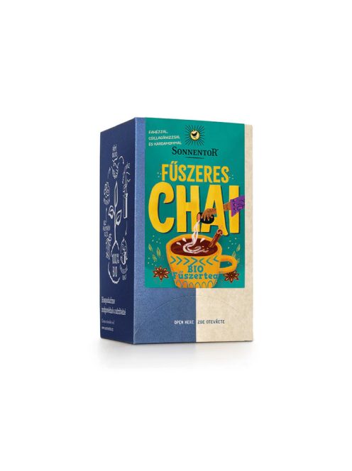 Sonnentor Bio filteres Fűszeres Chai 18db 