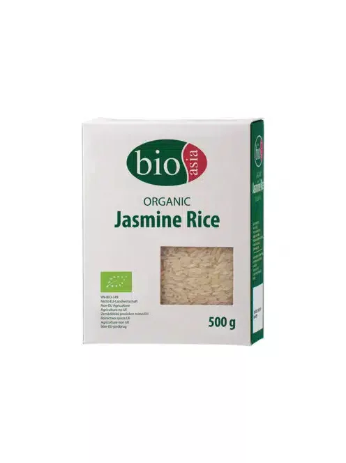 Bioasia BIO Hosszúszemű jázminrizs, 100%, 500g
