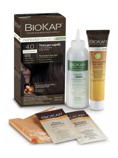   Biokap Nutricolor Rapid Tartós hajfesték Nr 4.0 Natural Brown 135 ml
