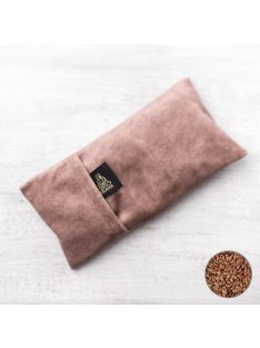 PRANA Lenmag relax szempárna + Nude huzat 22x10 cm - Rose