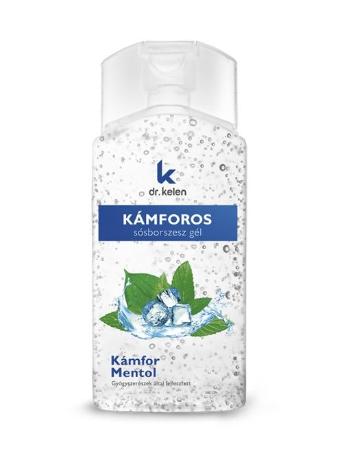 Dr. Kelen Sósborszesz Gél Kámforos 150 ml