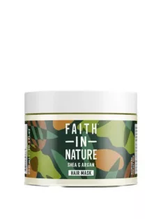   Faith in Nature Tápláló intenzív hajmaszk, Shea vaj & Argán olaj 300ml