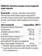 Nordvital Máriatövis komplex 210 mg 60 db kapszula 