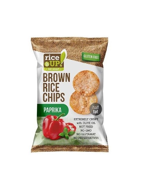 Rice Up Barnarizs Chips Paprikás 60 g