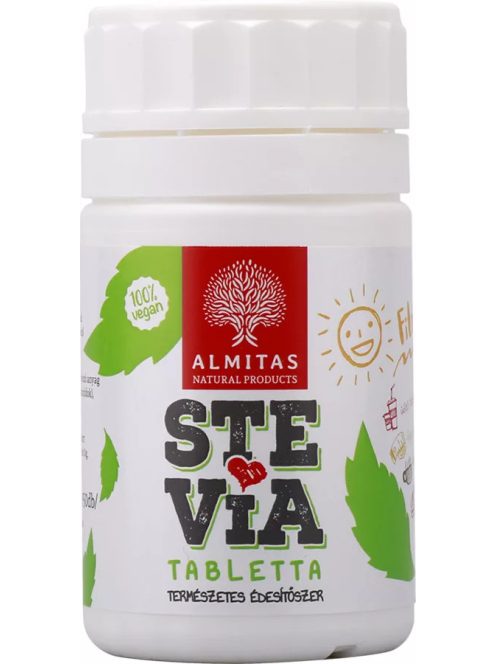 Almitas Stevia tabletta 60g / 950 db