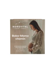 Nordvital Baba-Mama vitamin 30+30 db 
