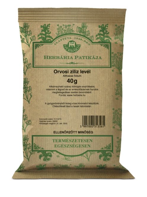 Herbária Orvosi Zilíz Levél Tea 40 g