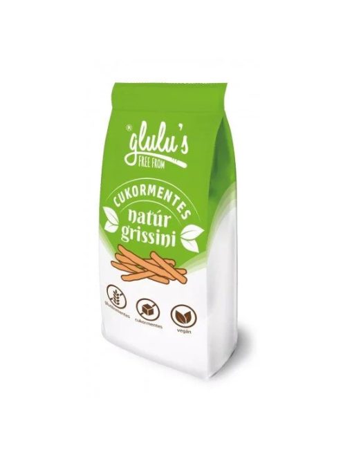 Glulu's Freefrom Cukormentes Natúr Grissini 70 g