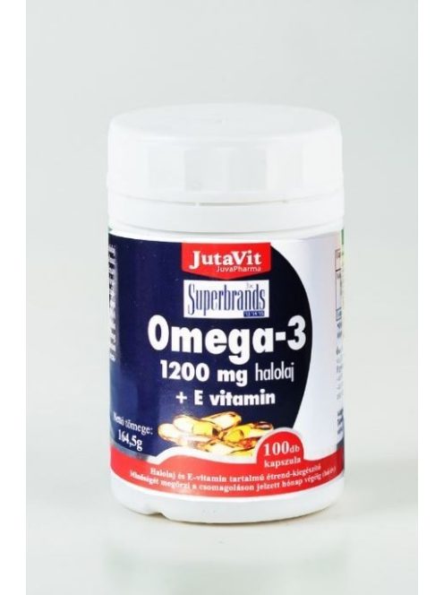 Jutavit Omega-3+e-Vitamin Kapszula 100 db