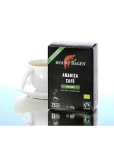   Mount Hagen Bio Kávé, instant, Stick, Arabica, koffeinmentes 25x2 g