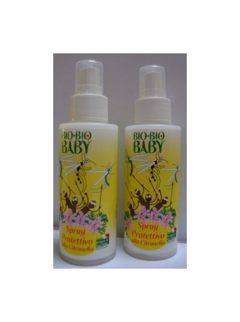 Bio Bio Baby citromos muskátlikivonatos spray rovarok (szúnyog, kullancs) ellen 100 ml