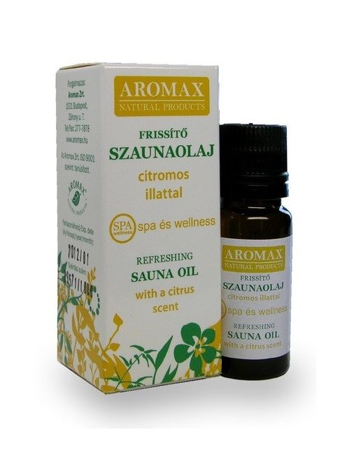 Aromax szaunaolaj frissítő 10 ml