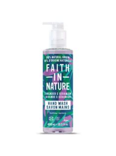   Faith in Nature Folyékony kézmosó, Levendula és geránium 400ml