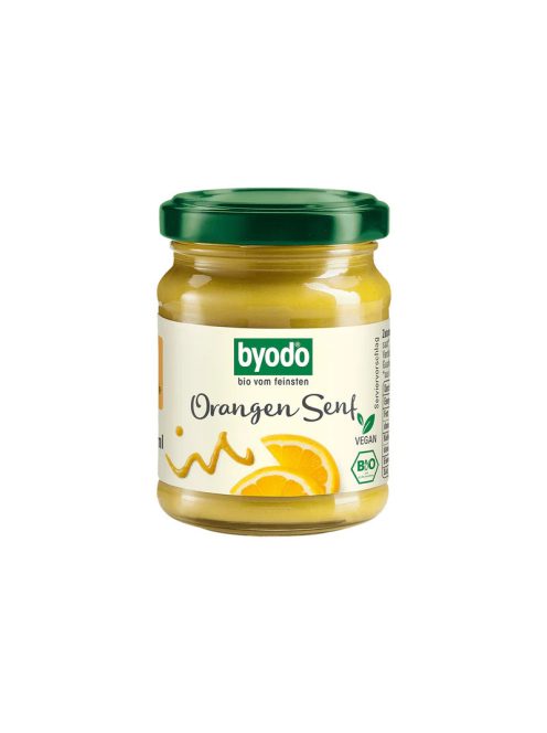 Byodo Bio Narancsos mustár 125ml 