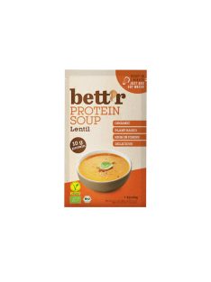 Bett'r Bio Protein Soup-Vöröslencseleves por 30 g 