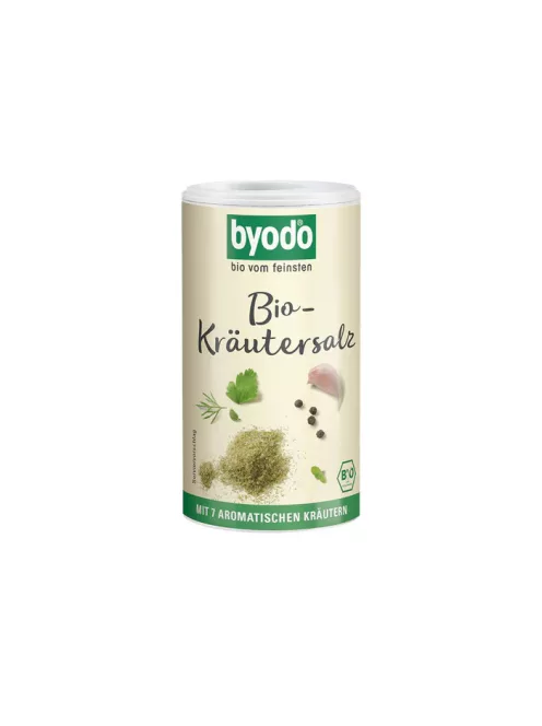 Byodo Bio Fűszeres atlanti tengeri só-dobozos 125g 