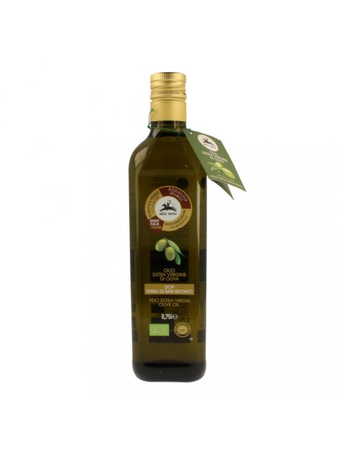 Alce Nero Bio extra szűz oliva olaj terra di bari bitonto 750 ml 