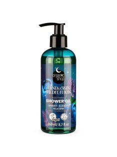   Organic Shop Nyugtató tusolóolaj levendulával, áfonyával és melatoninnal 260ml