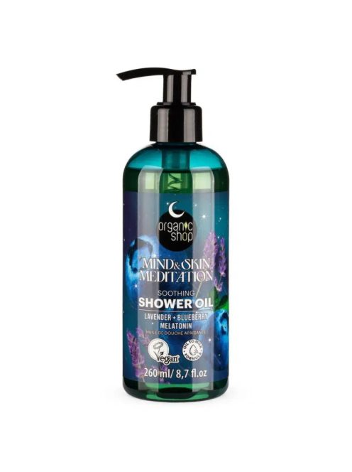 Organic Shop Nyugtató tusolóolaj levendulával, áfonyával és melatoninnal 260ml
