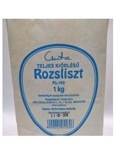 Csuta teljes kiőrlésű rozsliszt 1 kg