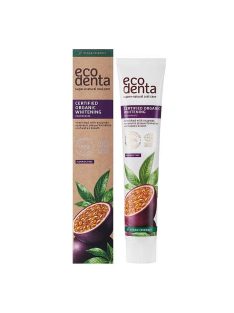 Ecodenta Minősített fehérítő fogkrém maracujával 75ml
