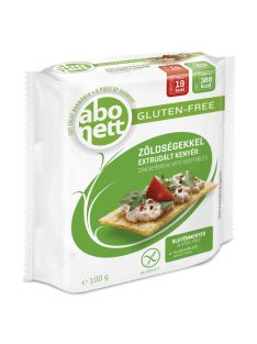   Abonett Extrudált Kenyér Zöldségekkel Gluténmentes 100 g