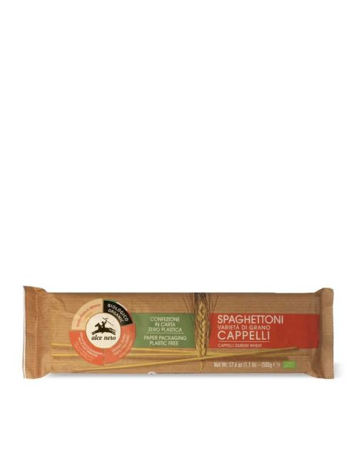 Alce Nero BIO Cappelli Spaghettoni durum tészta 500g