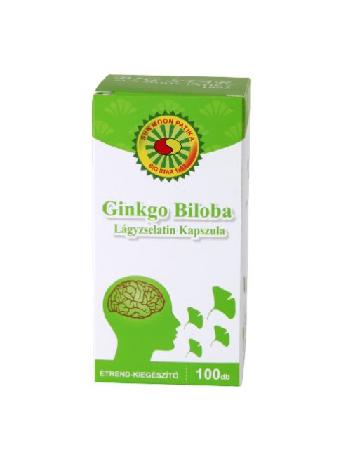 Sun Moon ginkgo biloba kapszula 100 db