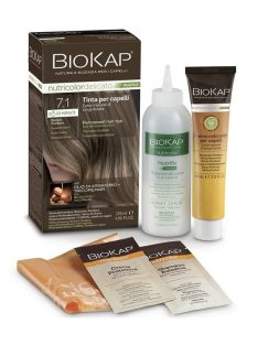   Biokap Nutricolor Rapid Tartós hajfesték Nr 7.1 Swedish Blond 135 ml