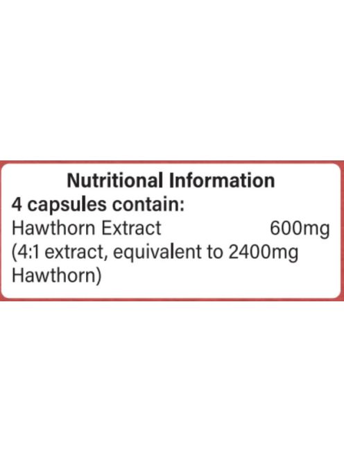 H&B Galagonya kapszula 600 mg 120 db 