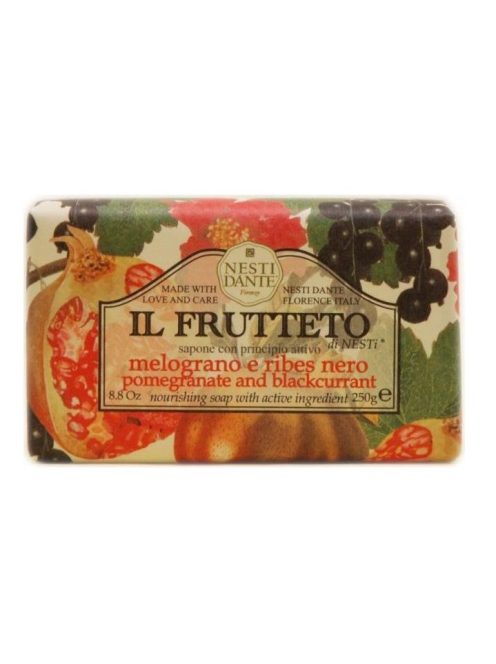 Nesti Dante Il Frutteto gránátalma-feketeribizli szappan 250 g