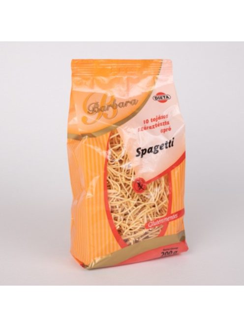 Barbara gluténmentes tészta spagetti 200 g