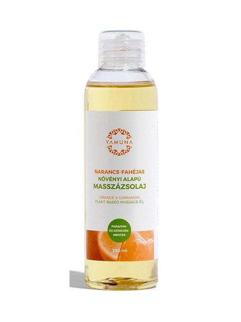 Yamuna Masszázsolaj Narancs-Fahéj 250 ml