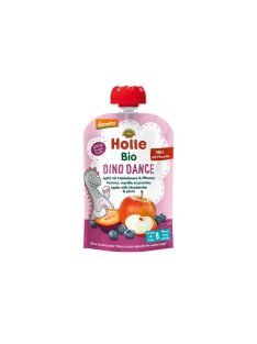 Holle Bio Dino Dance gyümölcspüré 6 hó 100g 