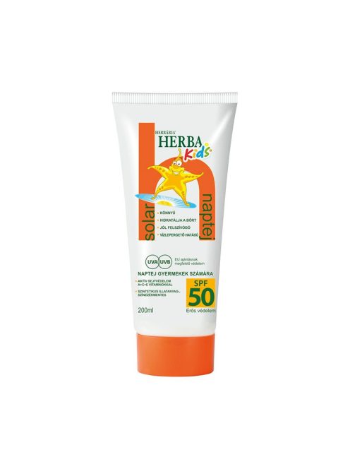 Herbária Naptej Gyerekeknek Spf 50 200 ml