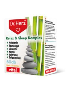Dr. Herz relax and sleep komplex kapszula 60 db