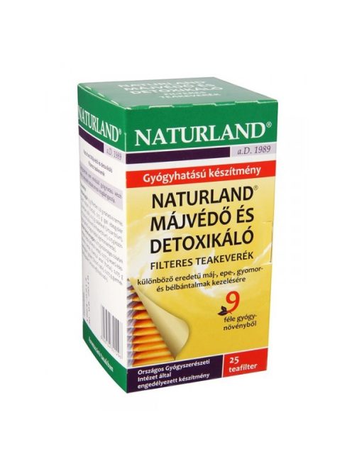 Naturland Májvédő Tea 25 filter