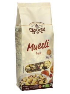   Bauckhof Bio zab müzli bogyós gyümölcsös, gluténmenetes, 425 g