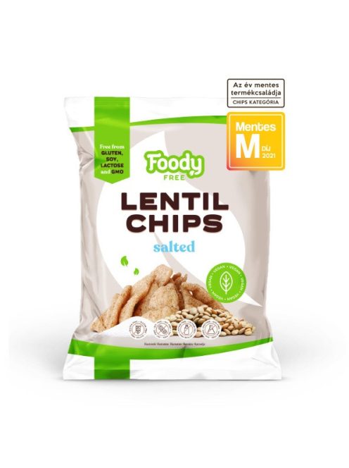 Foody Free Lencse Chips Sóval Gluténmentes 50 g