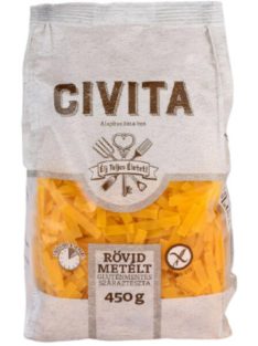 Civita Kukoricatészta Rövidmetélt Gluténmentes 450 g