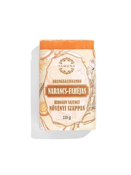 Yamuna Növényi Szappan Narancs-Fahéj 110 g