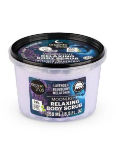   Organic Shop Relaxáló testradír levendulával, áfonyával és melatoninnal 250ml